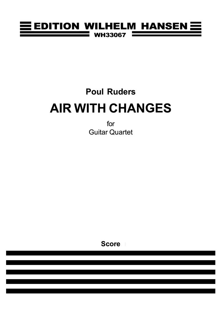 Air With Changes - For Guitar Quartet